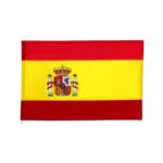 Bandera de España con escudo